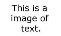 This is an example of an image of text