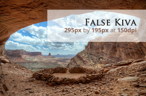 False Kiva dans les Canyonlands